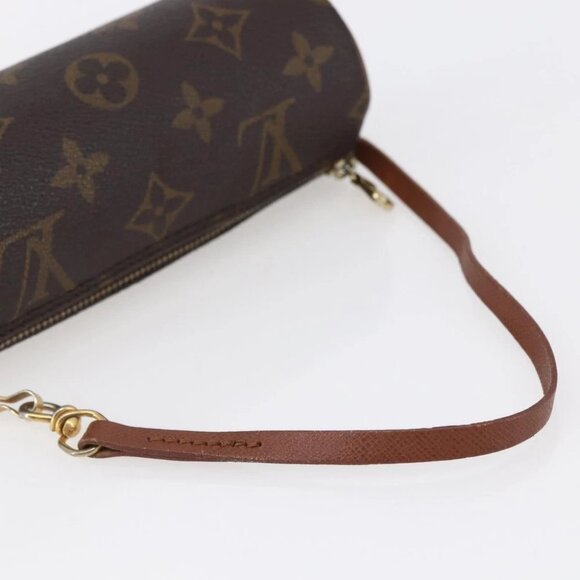 LOUIS VUITTON Monogram Papillon Pouch LV Auth - Picture 8 of 16